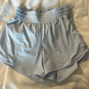 EUC lululemon hotty hot shorts, size 2